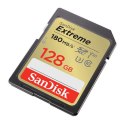 SanDisk Karta pamięci SANDISK EXTREME SDXC 128 GB 180/90 MB/s UHS-I U3 (SDSDXVA-128G-GNCIN)