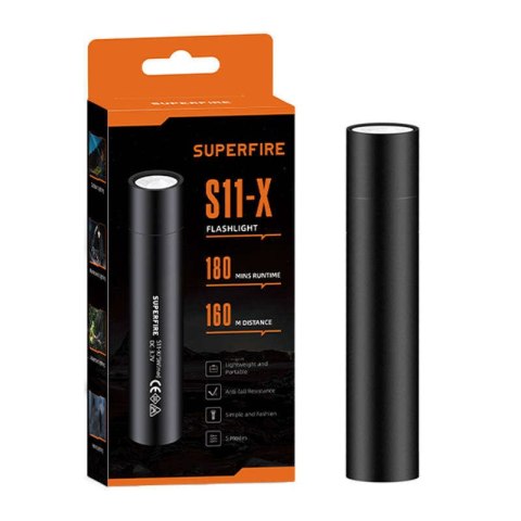 Superfire Latarka Superfire S11-X, 700lm, USB Superfire Latarka Superfire S11-X, 700lm, USB