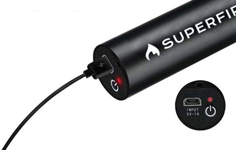 Superfire Latarka Superfire S11-X, 700lm, USB Superfire Latarka Superfire S11-X, 700lm, USB
