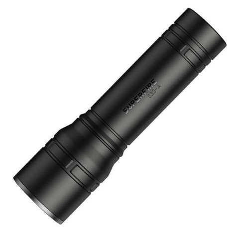 Superfire Latarka Superfire S33-A, USB (czarna) Superfire Latarka Superfire S33-A, USB (czarna)