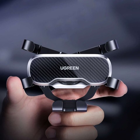 UGreen Uchwyt samochodowy grawitacyjny do auta UGREEN LP228 do telefonu na kratkę Czarny UGreen Uchwyt samochodowy grawitacyjny do auta UGREEN LP228 do telefonu na kratkę Czarny