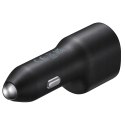 Samsung Oryginalna Ładowarka do samochodu Samsung EP-L4020NBEGEU USB + TYPE-C 15W/ 25W Czarna
