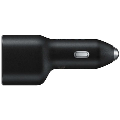 Samsung Oryginalna Ładowarka do samochodu Samsung EP-L4020NBEGEU USB + TYPE-C 15W/ 25W Czarna Samsung Oryginalna Ładowarka do samochodu Samsung EP-L4020NBEGEU USB + TYPE-C 15W/ 25W Czarna