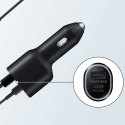 Samsung Oryginalna Ładowarka do samochodu Samsung EP-L4020NBEGEU USB + TYPE-C 15W/ 25W Czarna