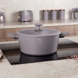 BERLINGER HAUS GARNEK TYTANOWY Z POKRYWĄ 28cm BERLINGER HAUS BH-8102 TAUPE