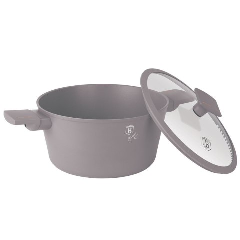 BERLINGER HAUS GARNEK TYTANOWY Z POKRYWĄ 28cm BERLINGER HAUS BH-8102 TAUPE BERLINGER HAUS GARNEK TYTANOWY Z POKRYWĄ 28cm BERLINGER HAUS BH-8102 TAUPE