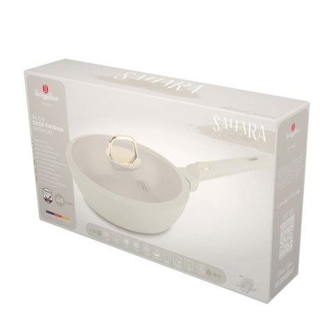 BERLINGER HAUS GŁĘBOKA PATELNIA TYTANOWA 24cm BERLINGER HAUS BH-8062 SAHARA BERLINGER HAUS GŁĘBOKA PATELNIA TYTANOWA 24cm BERLINGER HAUS BH-8062 SAHARA