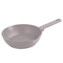 BERLINGER HAUS GŁĘBOKA PATELNIA TYTANOWA 24cm BERLINGER HAUS BH-8090 TAUPE