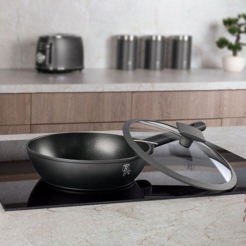 BERLINGER HAUS GŁĘBOKA PATELNIA TYTANOWA 24cm BERLINGER HAUS BH-8122 ANTRACIT BERLINGER HAUS GŁĘBOKA PATELNIA TYTANOWA 24cm BERLINGER HAUS BH-8122 ANTRACIT