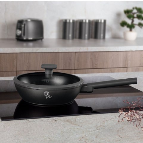 BERLINGER HAUS GŁĘBOKA PATELNIA TYTANOWA 24cm BERLINGER HAUS BH-8122 ANTRACIT BERLINGER HAUS GŁĘBOKA PATELNIA TYTANOWA 24cm BERLINGER HAUS BH-8122 ANTRACIT