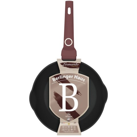BERLINGER HAUS GŁĘBOKA PATELNIA TYTANOWA 28cm BERLINGER HAUS BH-8031 LEONARDO BERLINGER HAUS GŁĘBOKA PATELNIA TYTANOWA 28cm BERLINGER HAUS BH-8031 LEONARDO