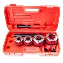 Bituxx Gwintownik do Rur Stalowych 7 elem. 1-1/4", 1", 3/4", 1/2",
