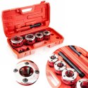 Bituxx Gwintownik do Rur Stalowych 7 elem. 1-1/4", 1", 3/4", 1/2",