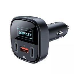 Acefast Acefast ładowarka samochodowa 101W 2x USB Typ C / USB, PPS, Power Delivery, Quick Charge 4.0, AFC, FCP czarny (B5)