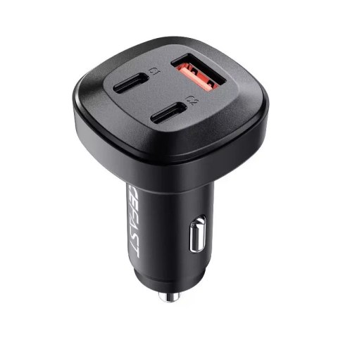 Acefast Acefast ładowarka samochodowa 66W 2x USB Typ C / USB, PPS, Power Delivery, Quick Charge 4.0, AFC, FCP, SCP czarny (B3 black) Acefast Acefast ładowarka samochodowa 66W 2x USB Typ C / USB, PPS, Power Delivery, Quick Charge 4.0, AFC, FCP, SCP czarny (B3 black)