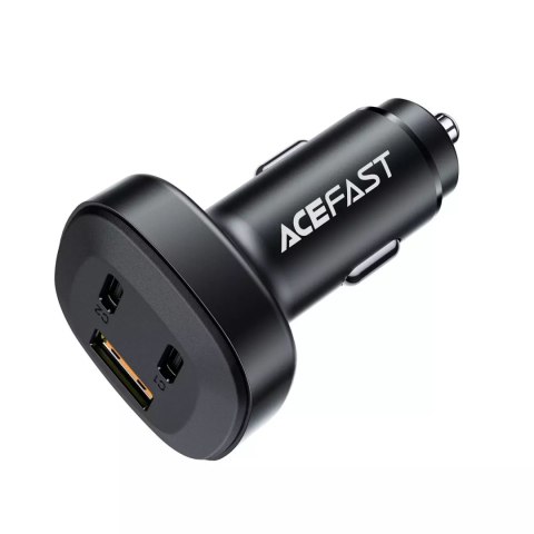 Acefast Acefast ładowarka samochodowa 66W 2x USB Typ C / USB, PPS, Power Delivery, Quick Charge 4.0, AFC, FCP, SCP czarny (B3 black) Acefast Acefast ładowarka samochodowa 66W 2x USB Typ C / USB, PPS, Power Delivery, Quick Charge 4.0, AFC, FCP, SCP czarny (B3 black)