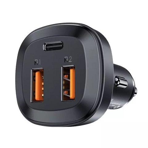 Acefast Acefast ładowarka samochodowa 66W 2x USB / USB Typ C, PPS, Power Delivery, Quick Charge 4.0, AFC, FCP, SCP czarny (B9) Acefast Acefast ładowarka samochodowa 66W 2x USB / USB Typ C, PPS, Power Delivery, Quick Charge 4.0, AFC, FCP, SCP czarny (B9)
