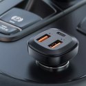 Acefast Acefast ładowarka samochodowa 66W 2x USB / USB Typ C, PPS, Power Delivery, Quick Charge 4.0, AFC, FCP, SCP czarny (B9)