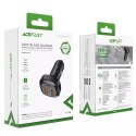 Acefast Acefast ładowarka samochodowa 66W 2x USB / USB Typ C, PPS, Power Delivery, Quick Charge 4.0, AFC, FCP, SCP czarny (B9)