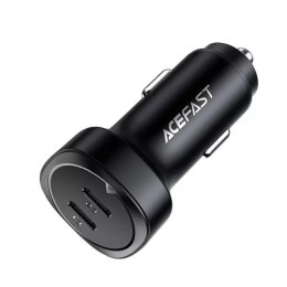 Acefast Acefast ładowarka samochodowa 72W 2x USB Typ C, PPS, Power Delivery, Quick Charge 3.0, AFC, FCP czarny (B2 black)