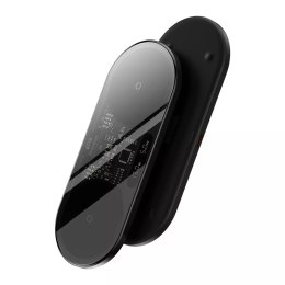 Baseus Baseus Digital LED Display podwójna ładowarka bezprzewodowa z cyfrowym wyświetlaczem 20W czarny (WXSX010101)
