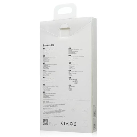 Baseus Baseus Frosted Glass Case etui pokrowiec do iPhone 13 Pro sztywna obudowa z żelową ramką czarny (ARWS000401) Baseus Baseus Frosted Glass Case etui pokrowiec do iPhone 13 Pro sztywna obudowa z żelową ramką czarny (ARWS000401)