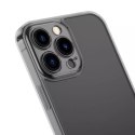 Baseus Baseus Frosted Glass Case etui pokrowiec do iPhone 13 Pro sztywna obudowa z żelową ramką czarny (ARWS001001)