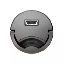 Baseus Baseus Tiny Star PPS mini inteligentna ładowarka samochodowa USB Typ C 30W Quick Charge 3.0 PD 3.0 szary (VCHX-B0G)
