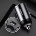 Baseus Baseus Tiny Star PPS mini inteligentna ładowarka samochodowa USB Typ C 30W Quick Charge 3.0 PD 3.0 szary (VCHX-B0G)