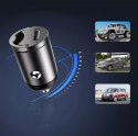 Baseus Baseus Tiny Star PPS mini inteligentna ładowarka samochodowa USB Typ C 30W Quick Charge 3.0 PD 3.0 szary (VCHX-B0G)