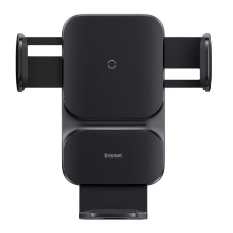 Baseus Uchwyt samochodowy Baseus Wisdom Holder do auta na telefon z ładowarką indukcyjną QI na kratkę Czarny Baseus Uchwyt samochodowy Baseus Wisdom Holder do auta na telefon z ładowarką indukcyjną QI na kratkę Czarny