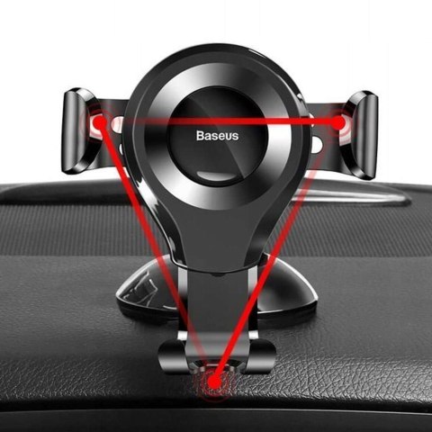 Baseus Uchwyt samochodowy Holder grawitacyjny Baseus Osculum do telefonu na deskę kokpit Baseus Uchwyt samochodowy Holder grawitacyjny Baseus Osculum do telefonu na deskę kokpit