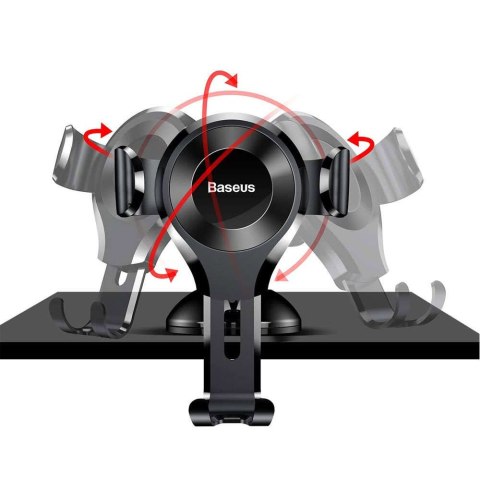 Baseus Uchwyt samochodowy Holder grawitacyjny Baseus Osculum do telefonu na deskę kokpit Baseus Uchwyt samochodowy Holder grawitacyjny Baseus Osculum do telefonu na deskę kokpit