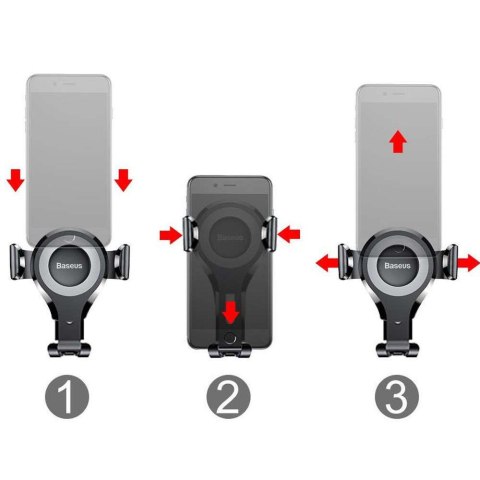 Baseus Uchwyt samochodowy Holder grawitacyjny Baseus Osculum do telefonu na deskę kokpit Baseus Uchwyt samochodowy Holder grawitacyjny Baseus Osculum do telefonu na deskę kokpit