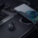 Choetech Choetech ładowarka samochodowa 2 x USB Quick Charge 3.0 30W 2,4A czarna (C0051)