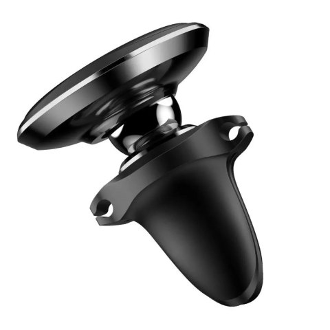 Joyroom Baseus Magnetic Air Vent magnetyczny uchwyt samochodowy na kratkę wentylacyjną z uchwytem na 2 kable czarny (SUGX-A01) Joyroom Baseus Magnetic Air Vent magnetyczny uchwyt samochodowy na kratkę wentylacyjną z uchwytem na 2 kable czarny (SUGX-A01)