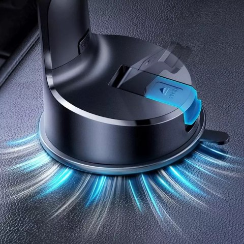 Joyroom Joyroom mechaniczny uchwyt samochodowy na kokpit deskę rozdzielczą czarny (JR-ZS284) Joyroom Joyroom mechaniczny uchwyt samochodowy na kokpit deskę rozdzielczą czarny (JR-ZS284)