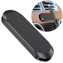 Joyroom Samoprzylepny magnetyczny uchwyt samochodowy na deskę rozdzielczą czarny