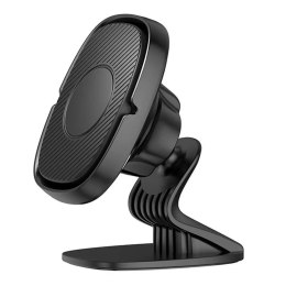 Joyroom Samoprzylepny przyklejany magnetyczny uchwyt samochodowy do telefonu na deskę rozdzielczą czarny