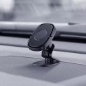 Joyroom Samoprzylepny przyklejany magnetyczny uchwyt samochodowy do telefonu na deskę rozdzielczą czarny