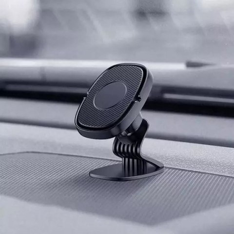 Joyroom Samoprzylepny przyklejany magnetyczny uchwyt samochodowy do telefonu na deskę rozdzielczą czarny Joyroom Samoprzylepny przyklejany magnetyczny uchwyt samochodowy do telefonu na deskę rozdzielczą czarny