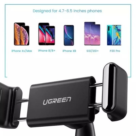 Joyroom Ugreen uchwyt samochodowy klamra na deskę rozdzielczą czarny (60796) Joyroom Ugreen uchwyt samochodowy klamra na deskę rozdzielczą czarny (60796)