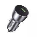 UGreen Ugreen ładowarka samochodowa USB / USB Typ C Quick Charge 3.0 Power Delivery 36 W 3 A szary (CD213 60980)