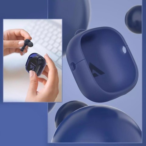 Acefast Acefast dokanałowe słuchawki bezprzewodowe TWS Bluetooth niebieski (T6 sapphire blue) Acefast Acefast dokanałowe słuchawki bezprzewodowe TWS Bluetooth niebieski (T6 sapphire blue)