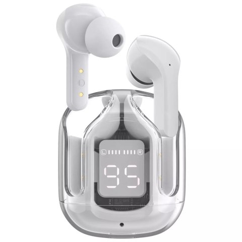 Acefast Acefast dokanałowe słuchawki bezprzewodowe TWS Bluetooth szary (T6 modern grey) Acefast Acefast dokanałowe słuchawki bezprzewodowe TWS Bluetooth szary (T6 modern grey)