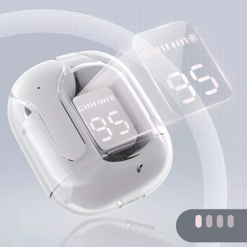 Acefast Acefast dokanałowe słuchawki bezprzewodowe TWS Bluetooth szary (T6 modern grey) Acefast Acefast dokanałowe słuchawki bezprzewodowe TWS Bluetooth szary (T6 modern grey)