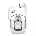 Acefast Acefast dokanałowe słuchawki bezprzewodowe TWS Bluetooth szary (T6 modern grey)