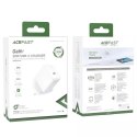 Acefast Acefast ładowarka sieciowa GaN (wtyczka UK) USB Typ C 30W, Power Delivery, PPS, Q3 3.0, AFC, FCP biały (A24 UK white)