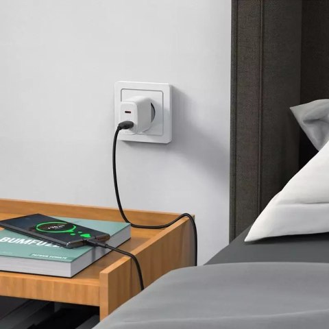 Acefast Acefast ładowarka sieciowa USB Typ C / USB 20W, PPS, PD, QC 3.0, AFC, FCP biały (A25 white) Acefast Acefast ładowarka sieciowa USB Typ C / USB 20W, PPS, PD, QC 3.0, AFC, FCP biały (A25 white)