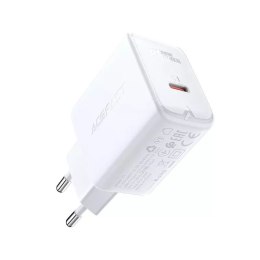 Acefast Acefast szybka ładowarka sieciowa USB Typ C 20W Power Delivery biały (A1 EU white)